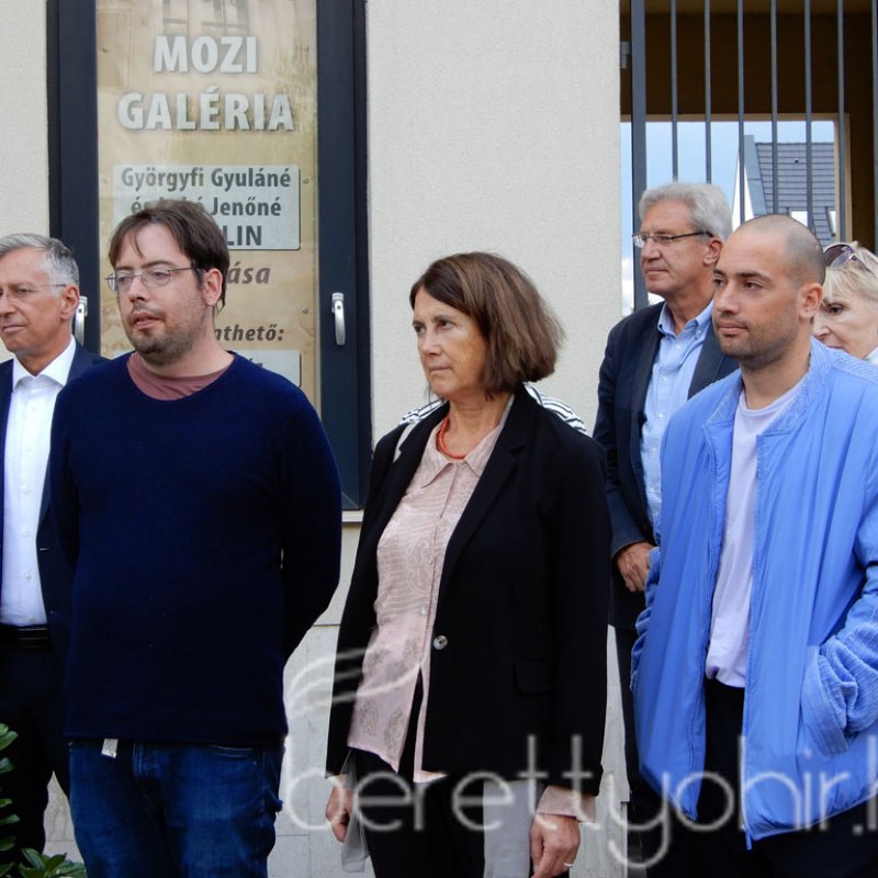 Konrád-emlékpad avatás 05